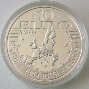 Belgium 10 Euro 2009 King Albert II Silver