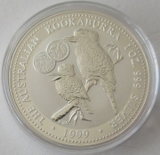 Australia 1 Dollar 1999 Kookaburra Deutsche Mark Privy 1...