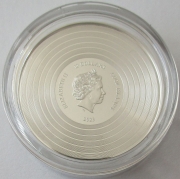 Cook Islands 10 Dollars 2023 40 Years Piece of Mind by Iron Maiden 2 Oz Silver