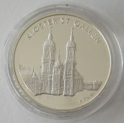 Switzerland 20 Franken 2002 UNESCO Abbey of Saint Gall...
