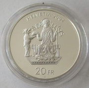 Switzerland 20 Franken 2002 UNESCO Abbey of Saint Gall...