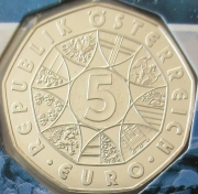 Österreich 5 Euro 2014 Abenteuer Arktis BU