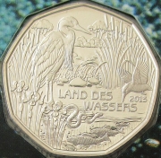 Österreich 5 Euro 2013 Land des Wassers BU