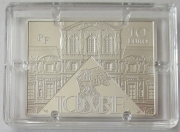 France 10 Euro 2025 Musée du Louvre Rembrandt Silver