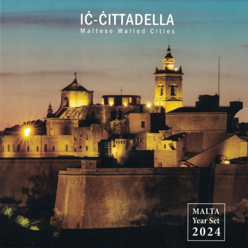 Malta Coin Set 2024 Cittadella Gozo