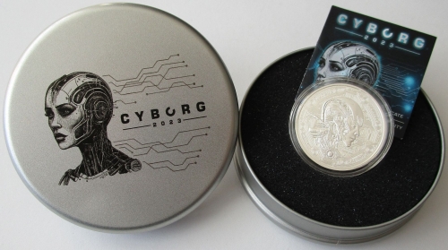 Samoa 5 Dollars 2023 Cyborg