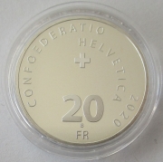 Schweiz 20 Franken 2020 Sustenpass BU