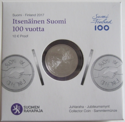 Finnland 10 Euro 2017 100 Jahre Unabhängigkeit