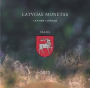 Latvia Coin Set 2025 Sēlija