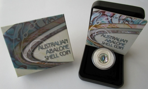 Australien 1 Dollar 2014 Abalone Shell