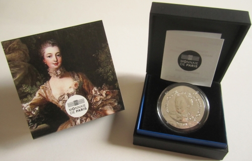 France 10 Euro 2017 Women Marquise de Pompadour Silver