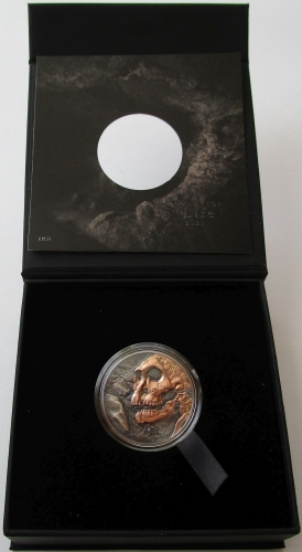 Mongolei 500 Tögrög 2021 Evolution of Life Hominidae