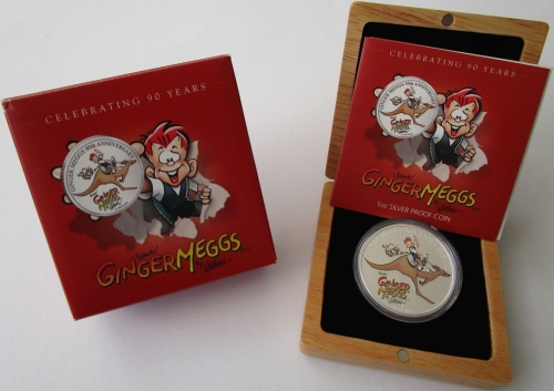 Australien 1 Dollar 2011 90 Jahre Ginger Meggs