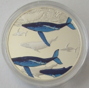 Niue 2 Dollars 2017 Great Migrations Humpback Whale 1 Oz...