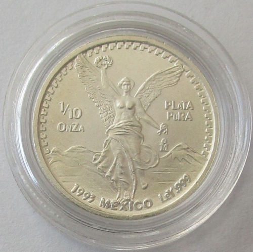 Mexiko Libertad 1/10 Oz Silber 1993