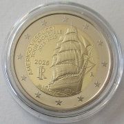 Italy 2 Euro 2025 Amerigo Vespucci World Tour Proof