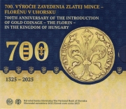 Slovakia Coin Set 2025 700 Years of Gold Florin