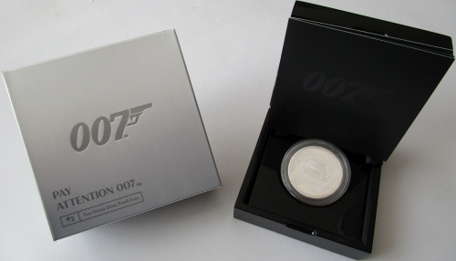 Großbritannien 5 Pounds 2020 James Bond 007: Pay Attention