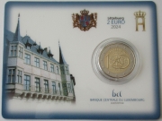 Luxembourg 2 Euro 2024 100 Years Feierstëppeler BU