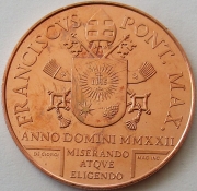 Vatikan 20 Euro 2022 Kunst & Glaube Petersdom BU