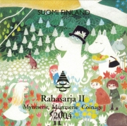Finland Coin Set 2004 Moomins