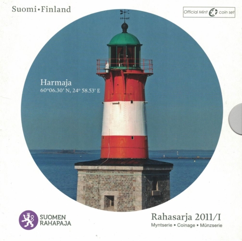Finnland KMS 2011 Leuchtturm Harmaja