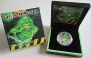 Tuvalu 1 Dollar 2017 Ghostbusters Slimer