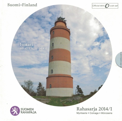 Finnland KMS 2014 Leuchtturm Isokari