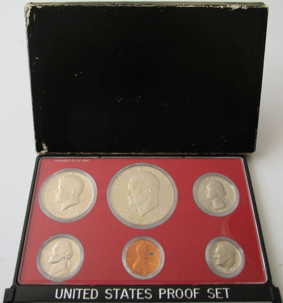 USA Proof Coin Set 1976 - Mago-Muenzen, 29,00