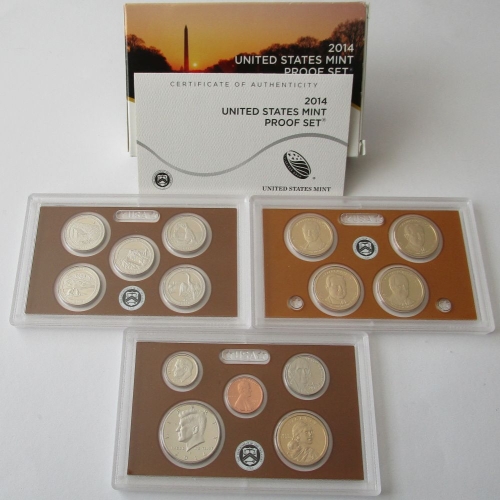 USA Proof Coin Set 2014