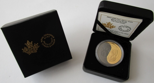 Kanada 20 Dollars 2022 Black & Gold Sea Otter