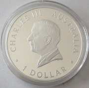 Australia 1 Dollar 2025 Silver Swan ANDA Perth Expo 1 Oz Silver Proof