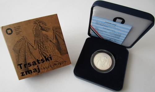 Kroatien 4 Euro 2024 Drache von Trsat