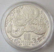 Australia 1 Dollar 2024 Lunar III Dragon 1 Oz Silver Proof