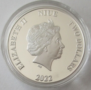 Niue 2 Dollars 2022 Star Wars Vehicles Sandcrawler