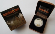 Australia 1 Dollar 2005 100 Years Australian Open 1 Oz...