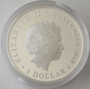 Australien 1 Dollar 2010 100 Jahre Commonwealth Silbermünzen