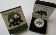 Tuvalu 1 Dollar 2011 Wildlife in Need Großer Panda