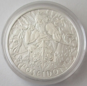 Tuvalu 1 Dollar 2021 Gods of Olympus Poseidon