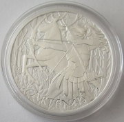 Tuvalu 1 Dollar 2023 Gods of Olympus Artemis