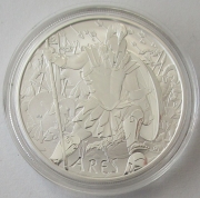 Tuvalu 1 Dollar 2023 Gods of Olympus Ares