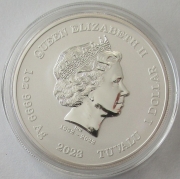 Tuvalu 1 Dollar 2023 Gods of Olympus Ares