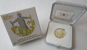Vatican 5 Euro 2020 World Day of Migrants & Refugees Silver Gilded
