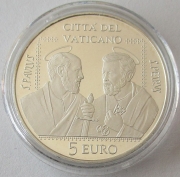 Vatikan 5 Euro 2021 50 Jahre Vereinigung der Heiligen Petrus & Paulus