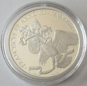 Vatikan 5 Euro 2023 Zwölf Apostel Johannes