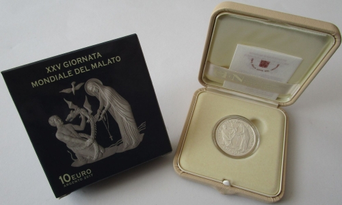 Vatikan 10 Euro 2017 Weltkrankentag