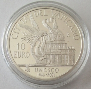 Vatikan 10 Euro 2021 75 Jahre UNESCO