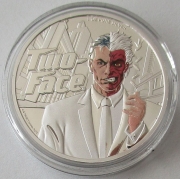 Samoa 5 Dollars 2022 DC Comics Two-Face
