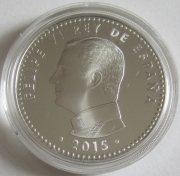 Spain 10 Euro 2015 400 Years Don Quixote II Silver