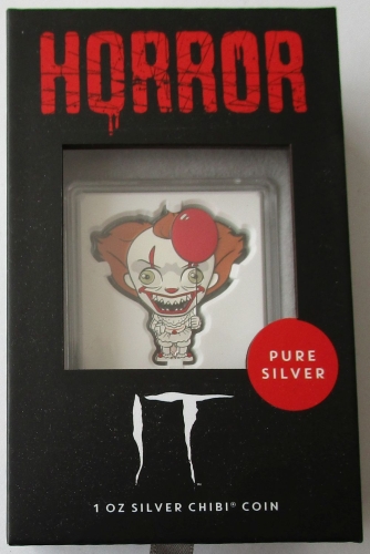 Niue 2 Dollars 2022 Chibi Horror Clown